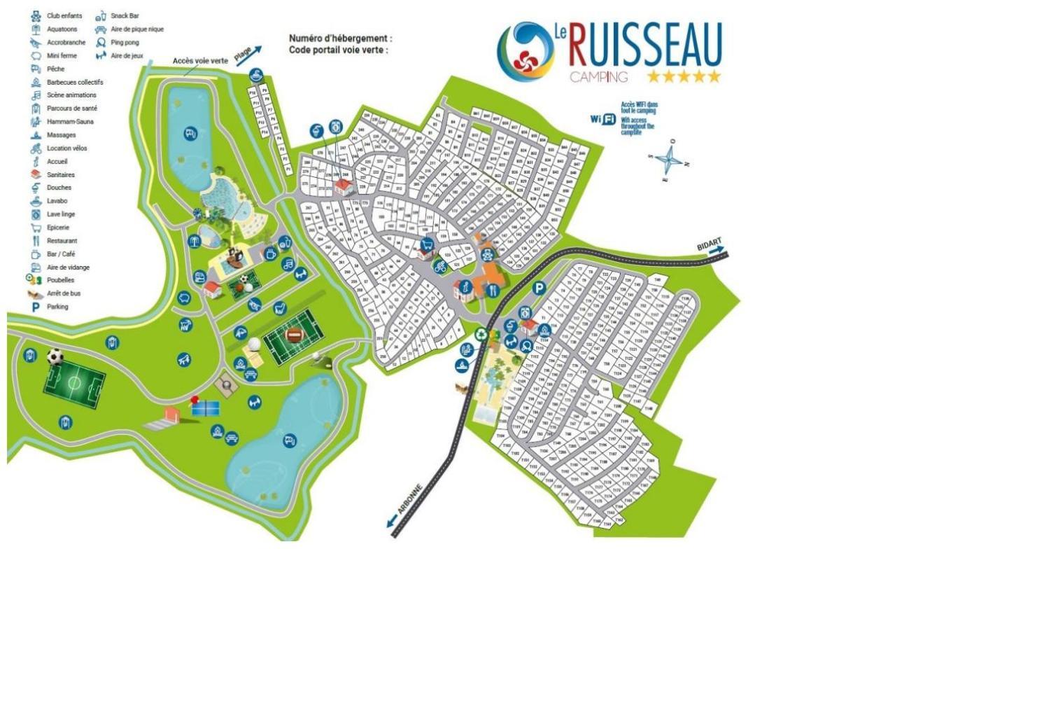 Le Ruisseau - Euroresorts Bidart Eksteriør bilde